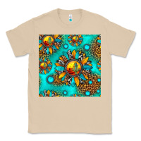 Mushroom western sunset sunflowers seamless pattern Classic Tee - HRA Design Shop