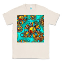 Natural western sunset sunflowers seamless pattern Classic Tee - HRA Design Shop