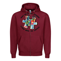 Burgundy what makes you different is what makes you beautif Zipper Hoodie - JahusDesignShop