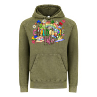 Vintage Olive childcare life Vintage Hoodie - JahusDesignShop