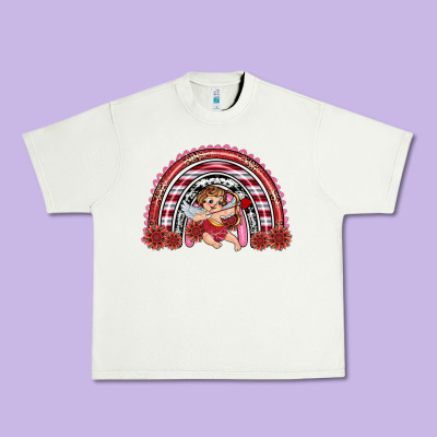 Urban Heavy Tee valentine's day cupid rainbow
