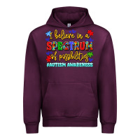 Mauve Wine i believe in a spectrum of possibilities Urban Hoodie - LillyAllenDesigns