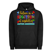 Pigment Black i believe in a spectrum of possibilities Urban Hoodie - LillyAllenDesigns