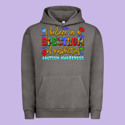 I Believe In A Spectrum Of Possibilities Urban Hoodie Designed By Lillyallendesigns