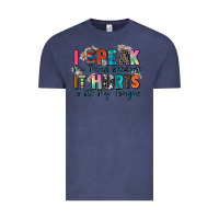 Vintage Denim i speak my mind because it hurts to bite my tongue Vintage Tee - Zillion Design Studio