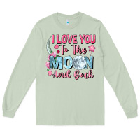 Matcha i love you to the moon and back Long Sleeve Tee - FaDigitalArtStudio