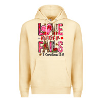 Pina Colada love never fails i corintians 13 8 Premium Hoodie - NancyCooperArtShop