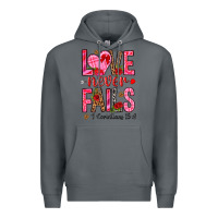 Rock love never fails i corintians 13 8 Premium Hoodie - NancyCooperArtShop