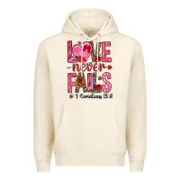 Tofu love never fails i corintians 13 8 Premium Hoodie - NancyCooperArtShop