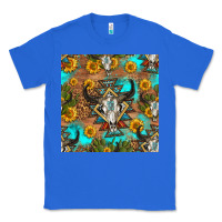 True Royal aztec bull skull seamless pattern Classic Tee - HRA Design Shop