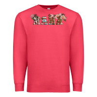 Cardinal Western Floral Mama Premium Sweatshirt - LillyAllenDesigns