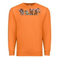 Carrot Western Floral Mama Premium Sweatshirt - LillyAllenDesigns