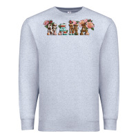 Heather Grey Western Floral Mama Premium Sweatshirt - LillyAllenDesigns