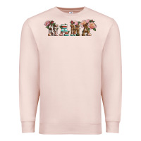 Pale Pink Western Floral Mama Premium Sweatshirt - LillyAllenDesigns