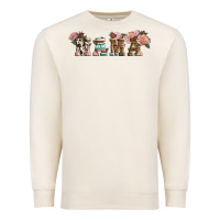 Sandshell Western Floral Mama Premium Sweatshirt - LillyAllenDesigns