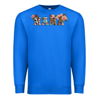 True Royal Western Floral Mama Premium Sweatshirt - LillyAllenDesigns