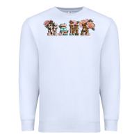 White Western Floral Mama Premium Sweatshirt - LillyAllenDesigns