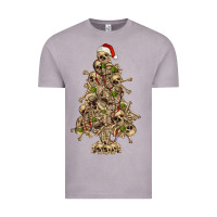 Vintage Zinc Skeleton Christmas Tree Vintage Tee - RanaPortraitStore
