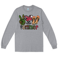 Peace Love Summer Long Sleeve Tee | Teevron