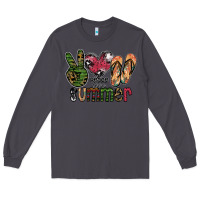 Smoke peace love summer Long Sleeve Tee - SublimationCraftShop
