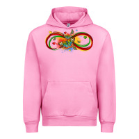 Fuchsia Pink butterfly infinity symbol autism Urban Hoodie - LillyAllenDesigns