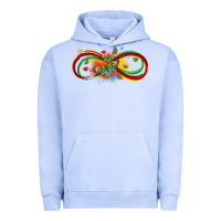 Pigment Grape Ice butterfly infinity symbol autism Urban Hoodie - LillyAllenDesigns