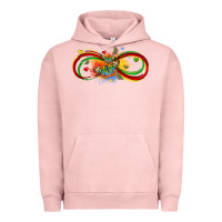 Pigment Salmon butterfly infinity symbol autism Urban Hoodie - LillyAllenDesigns