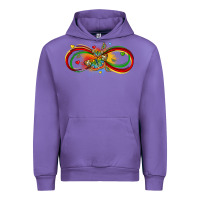 Tulip butterfly infinity symbol autism Urban Hoodie - LillyAllenDesigns