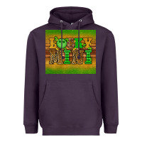 Plum st patricks day lucky mini Heavyweight Hoodie - Artiststas