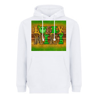 White st patricks day lucky mini Heavyweight Hoodie - Artiststas