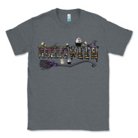 Charcoal Heather halloween Classic Tee - CowhideDigitalArt
