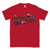 Red halloween Classic Tee - CowhideDigitalArt