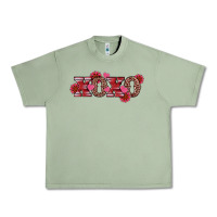 Oil Green valentine's day xoxo sunflower heart Urban Heavy Tee - RanaPortraitStore