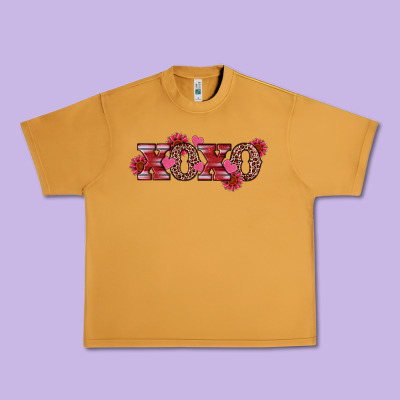 Urban Heavy Tee valentine's day xoxo sunflower heart