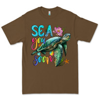 Cacao sea you soon with sea turtle Premium Tee - Artiststas