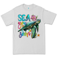 Dove Grey sea you soon with sea turtle Premium Tee - Artiststas