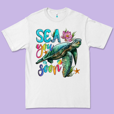 Sea You Soon With Sea Turtle Premium Tee Designed By Artiststas