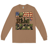 Toasted Coconut Honor the brave 4th of july Long Sleeve Tee - CowGirlArtShop