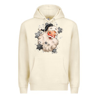 Sandshell white christmas santa claus Premium Hoodie - MaliasSmallBusiness