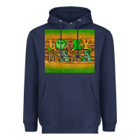 Navy st patricks day lucky mama Heavyweight Hoodie - Artiststas
