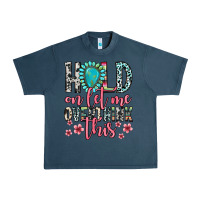Midnight Navy hold on let me overthink this Urban Heavy Tee - Zillion Design Studio