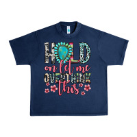 Navy hold on let me overthink this Urban Heavy Tee - Zillion Design Studio