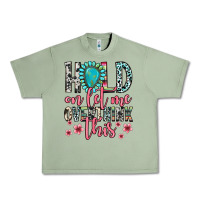 Oil Green hold on let me overthink this Urban Heavy Tee - Zillion Design Studio