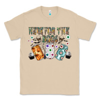 Mushroom here for the boos Classic Tee - CowhideDigitalArt