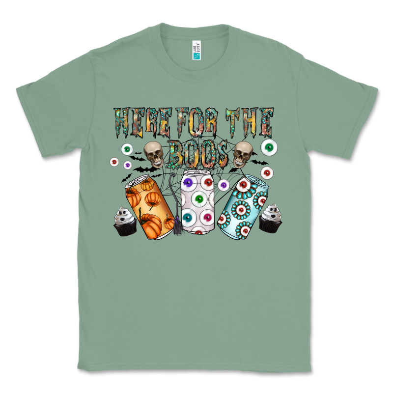 Here For The Boos Classic Tee by CowhideDigitalArt | Teevron