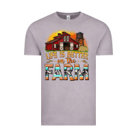Vintage Zinc life is better on the farm with barn Vintage Tee - texasbilliewilder