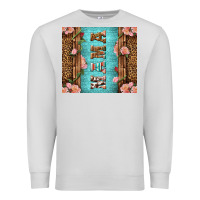 Dove Grey Western Mama Pink Roses Premium Sweatshirt - LillyAllenDesigns