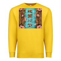 Lemon Western Mama Pink Roses Premium Sweatshirt - LillyAllenDesigns