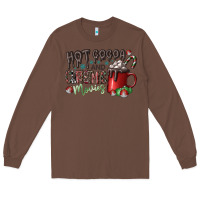 Chestnut hot cocoa and christmas movies Long Sleeve Tee - CowhideDigitalArt