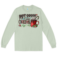Hot Cocoa And Christmas Movies Long Sleeve Tee | Teevron